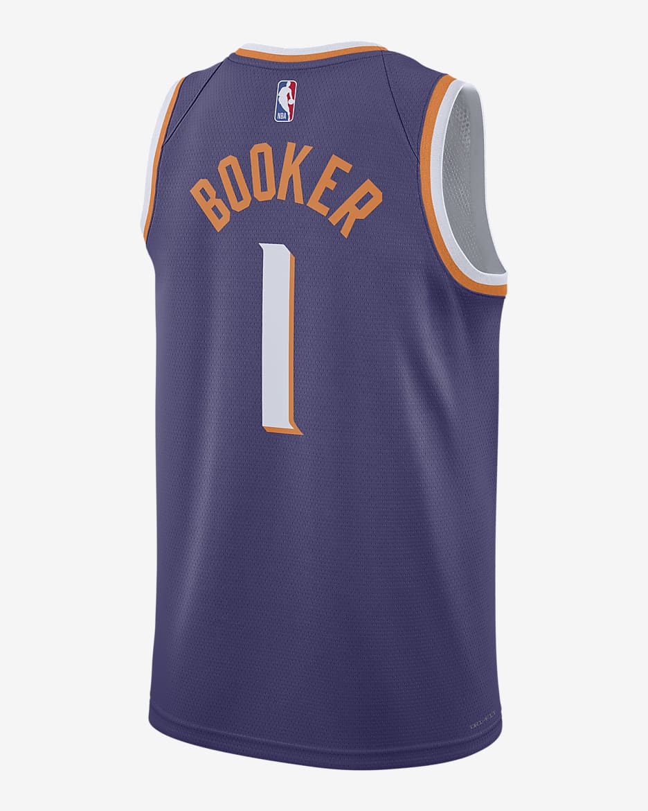 Phoenix Suns 2023 24 Icon Edition Nike Dri FIT NBA Swingman Jersey. Nike ID